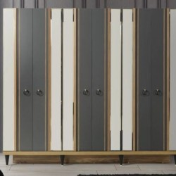 0205 TOPRAK 6 KAPILI DOLAP