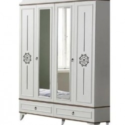 0205 GELINCIK 4 KAPILI DOLAP