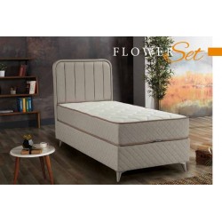 0277 120*200 FLOWER YATAK SETI (YATAK+BAZA+BASLIK) 0277 120*200 FLOWER YATAK SETI (YATAK+BAZA+BASLIK)