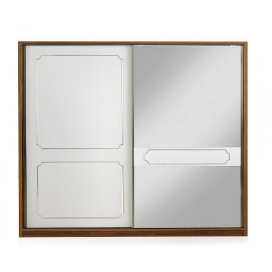 MOBITOOL YATAK ODASI DEFNE 2 KAPILI RAYLI DOLAP MOBITOOL YATAK ODASI DEFNE 2 KAPILI RAYLI DOLAP